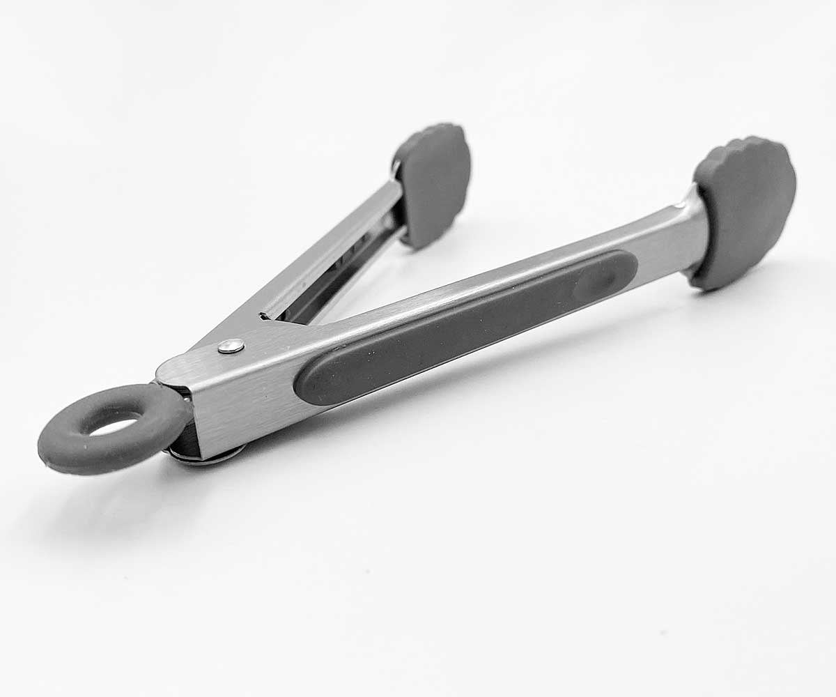 Szczypce silikonowe kuchenne 21 cm