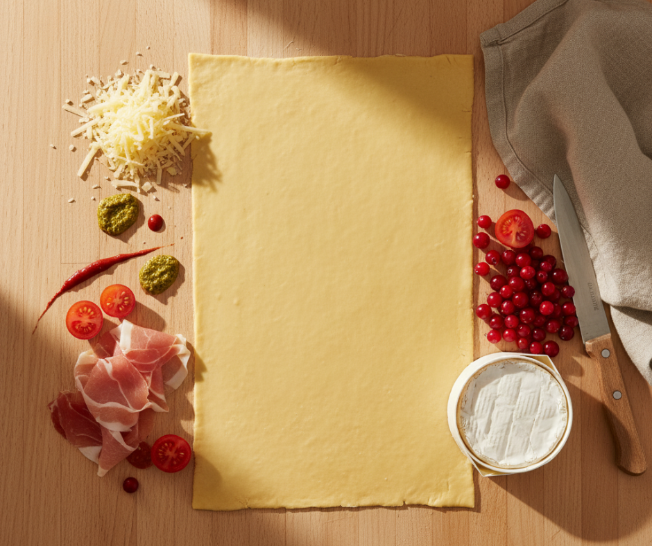 7 szybkich przekąsek na Andrzejki – gotowe w 15 minut z ciasta francuskiego