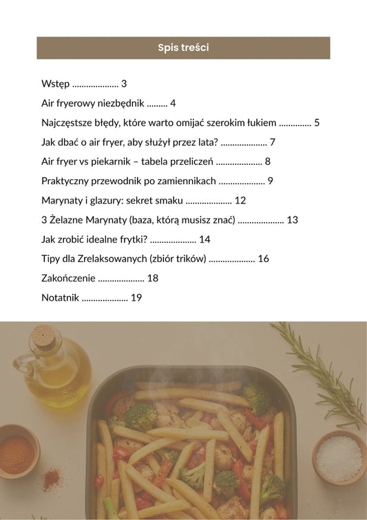 AIR FRYER bez tajemnic. Praktyczny poradnik
