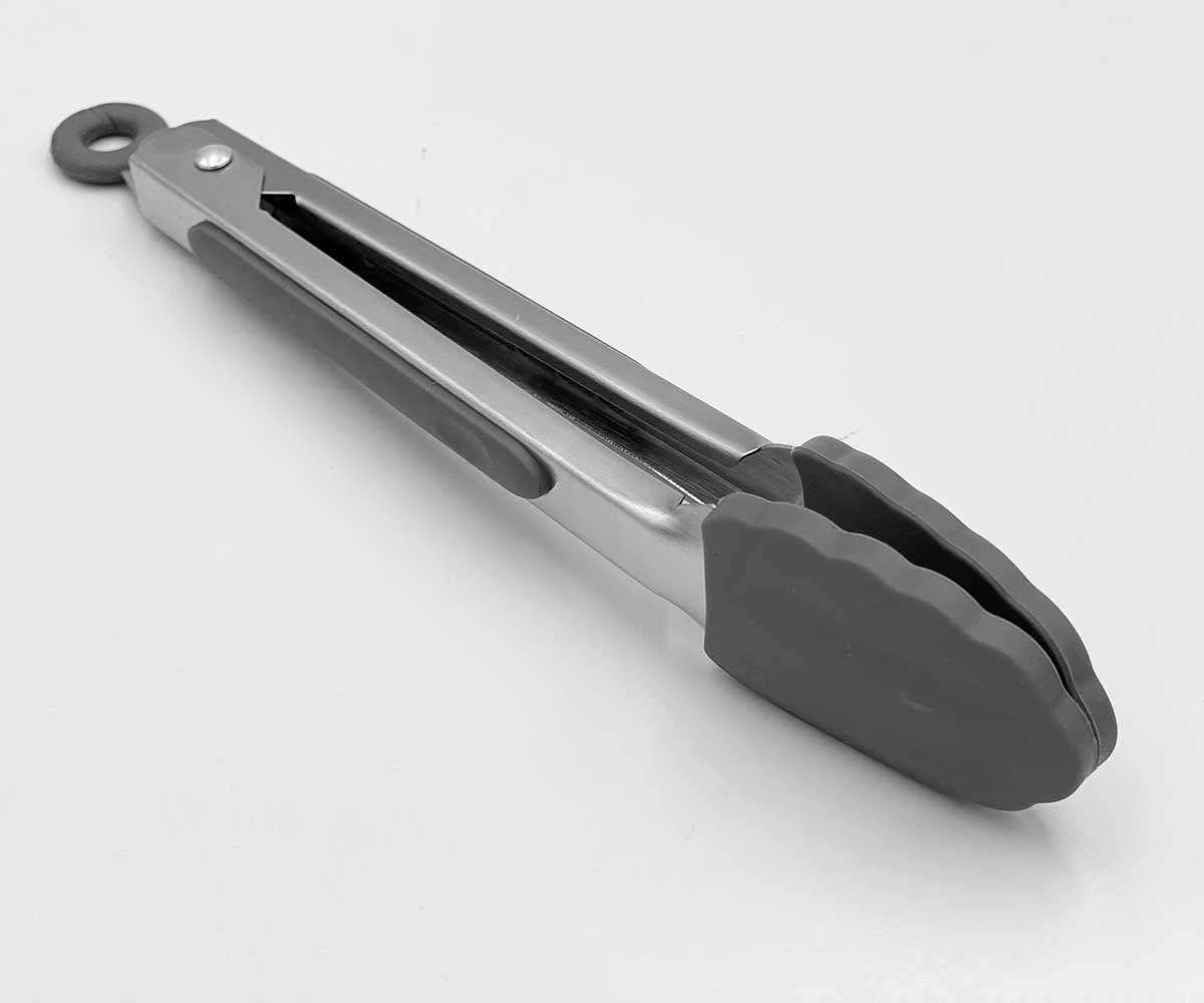 Szczypce silikonowe kuchenne 21 cm